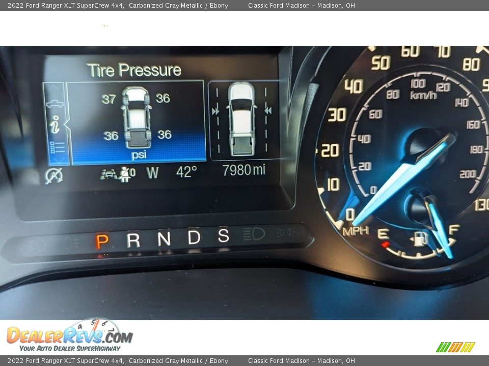 2022 Ford Ranger XLT SuperCrew 4x4 Carbonized Gray Metallic / Ebony Photo #12