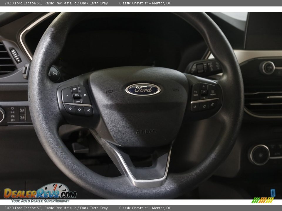 2020 Ford Escape SE Rapid Red Metallic / Dark Earth Gray Photo #8