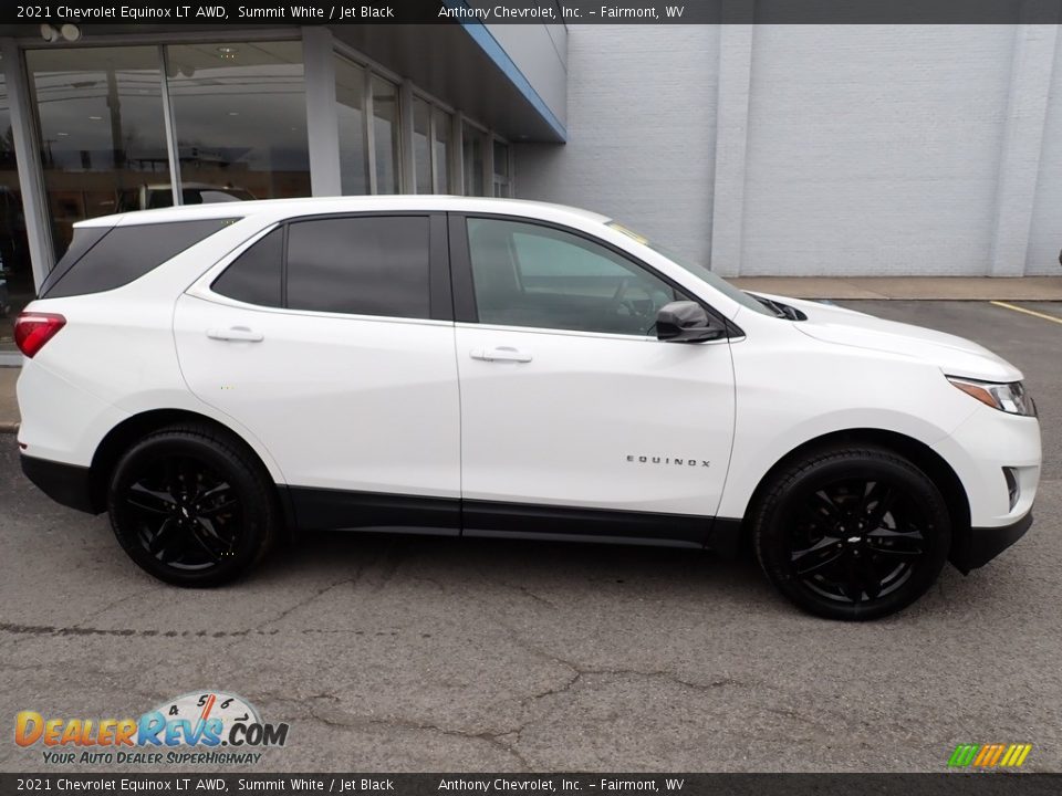 2021 Chevrolet Equinox LT AWD Summit White / Jet Black Photo #2