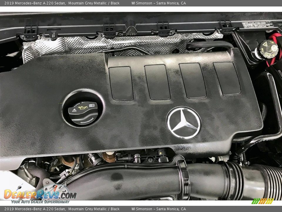 2019 Mercedes-Benz A 220 Sedan Mountain Grey Metallic / Black Photo #30