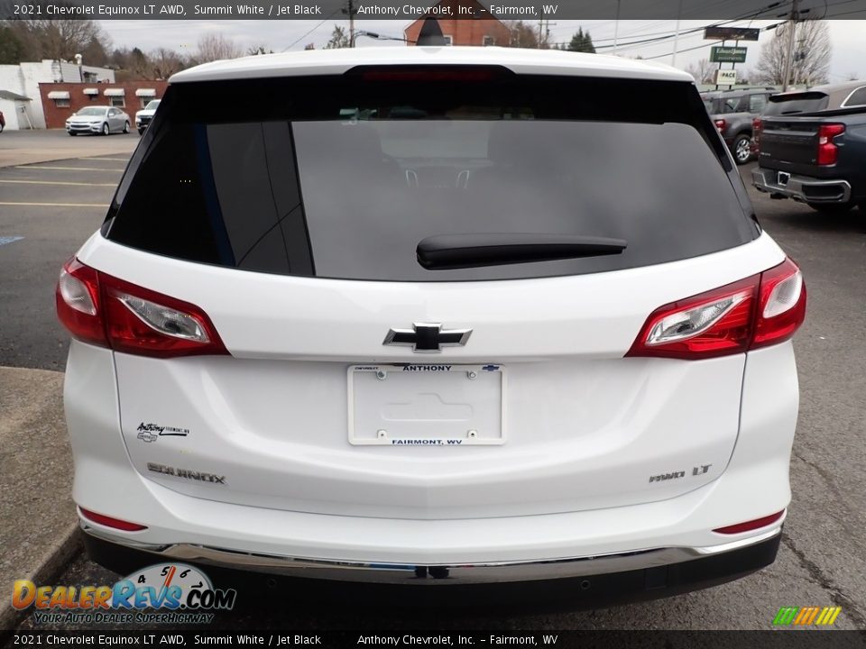 2021 Chevrolet Equinox LT AWD Summit White / Jet Black Photo #4