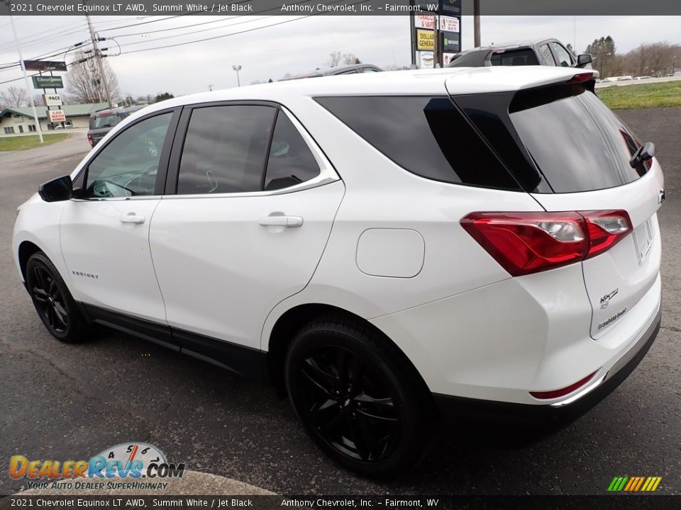 2021 Chevrolet Equinox LT AWD Summit White / Jet Black Photo #6