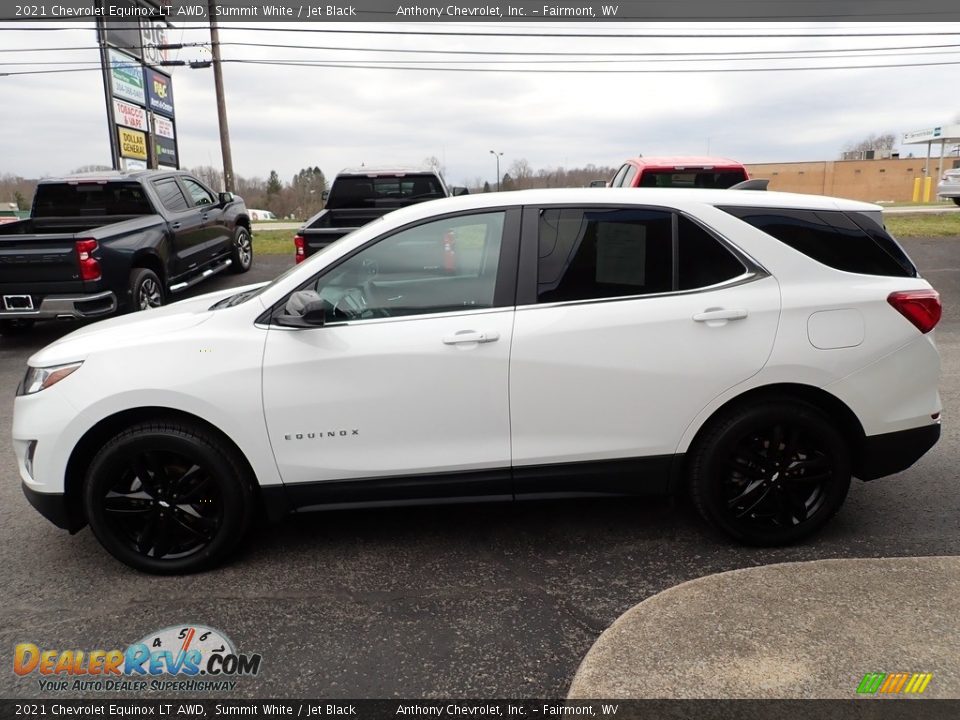 2021 Chevrolet Equinox LT AWD Summit White / Jet Black Photo #7