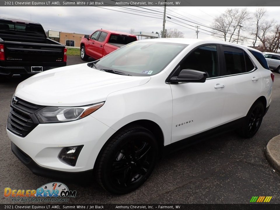 2021 Chevrolet Equinox LT AWD Summit White / Jet Black Photo #8