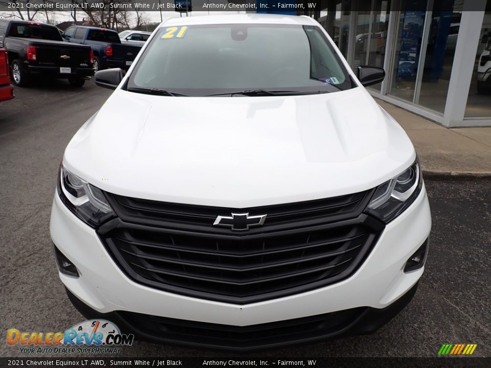 2021 Chevrolet Equinox LT AWD Summit White / Jet Black Photo #9