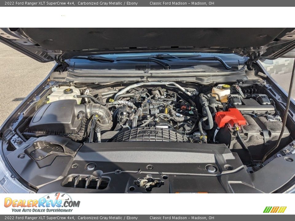 2022 Ford Ranger XLT SuperCrew 4x4 Carbonized Gray Metallic / Ebony Photo #21