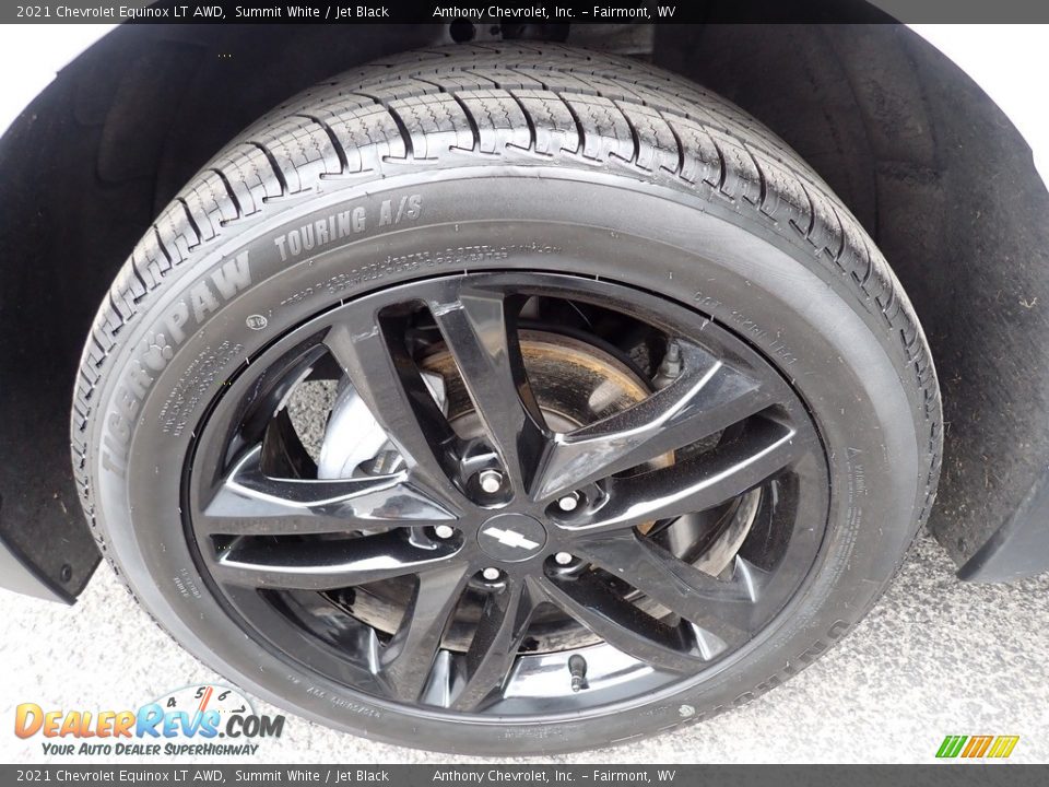 2021 Chevrolet Equinox LT AWD Summit White / Jet Black Photo #10
