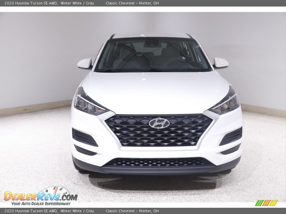 2020 Hyundai Tucson SE AWD Winter White / Gray Photo #2