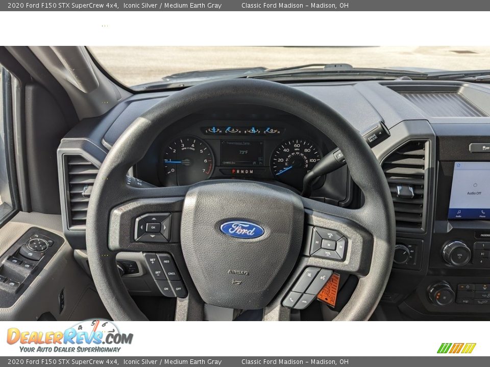 2020 Ford F150 STX SuperCrew 4x4 Iconic Silver / Medium Earth Gray Photo #11