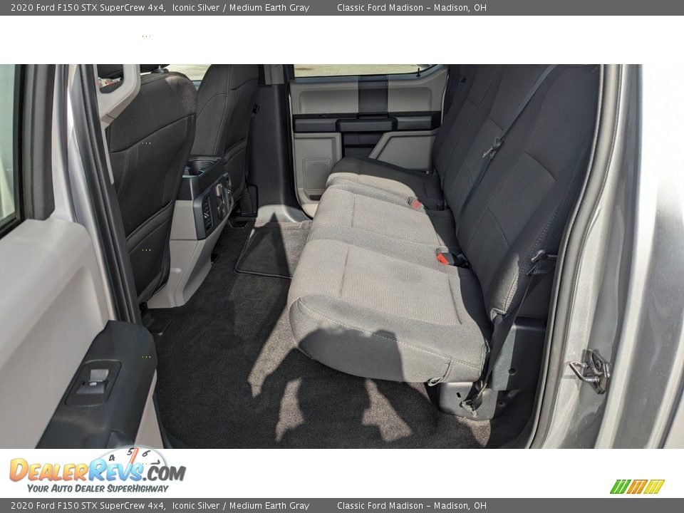2020 Ford F150 STX SuperCrew 4x4 Iconic Silver / Medium Earth Gray Photo #15