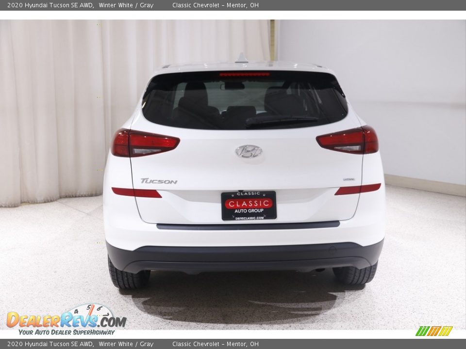 2020 Hyundai Tucson SE AWD Winter White / Gray Photo #17