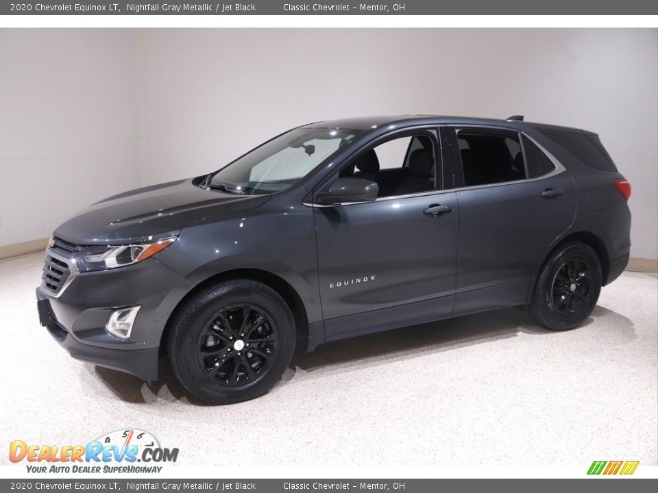 2020 Chevrolet Equinox LT Nightfall Gray Metallic / Jet Black Photo #3