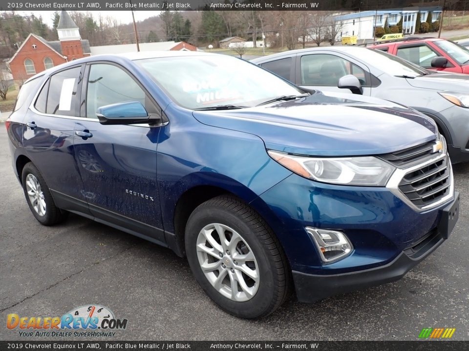 2019 Chevrolet Equinox LT AWD Pacific Blue Metallic / Jet Black Photo #1