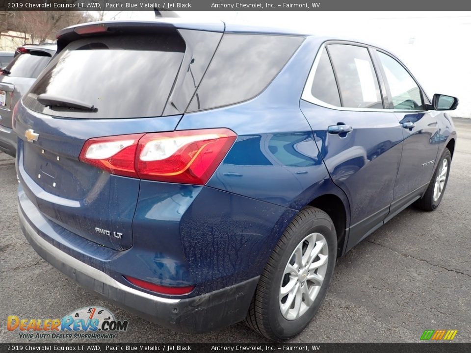 2019 Chevrolet Equinox LT AWD Pacific Blue Metallic / Jet Black Photo #2