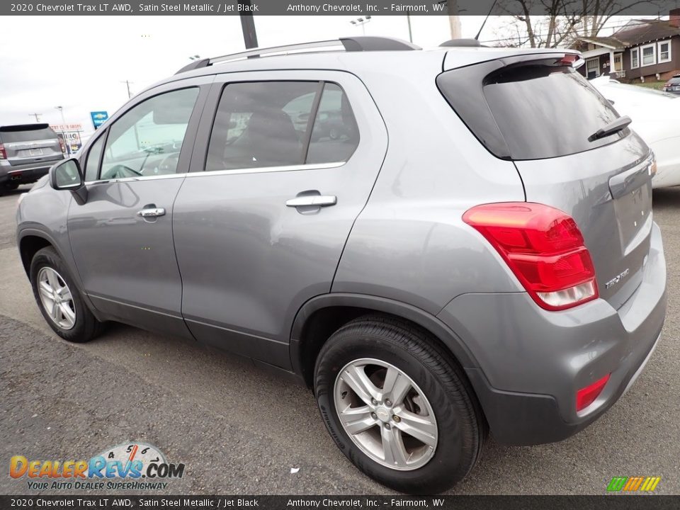 2020 Chevrolet Trax LT AWD Satin Steel Metallic / Jet Black Photo #3