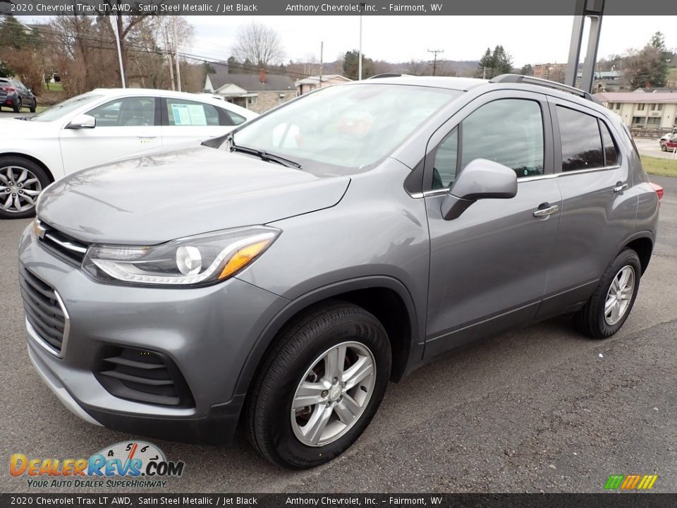 2020 Chevrolet Trax LT AWD Satin Steel Metallic / Jet Black Photo #4