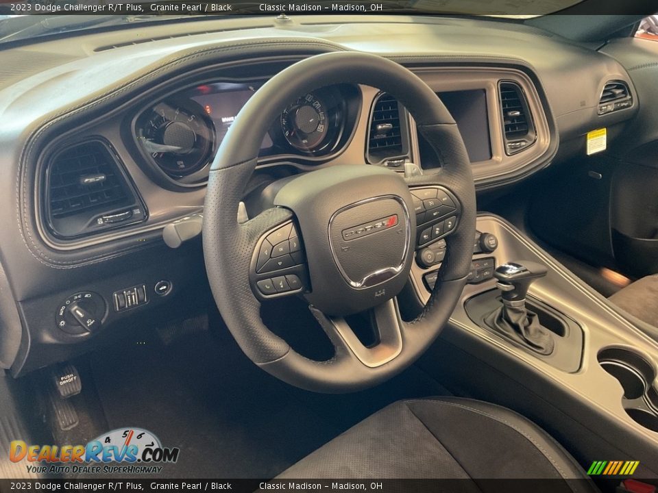 2023 Dodge Challenger R/T Plus Granite Pearl / Black Photo #3