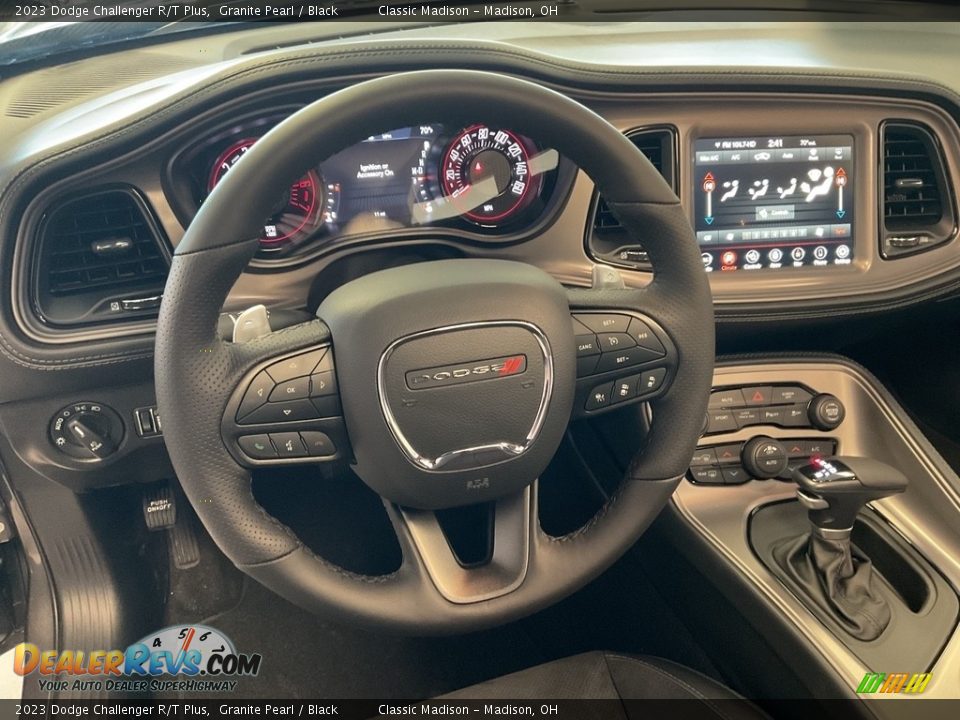 2023 Dodge Challenger R/T Plus Granite Pearl / Black Photo #4