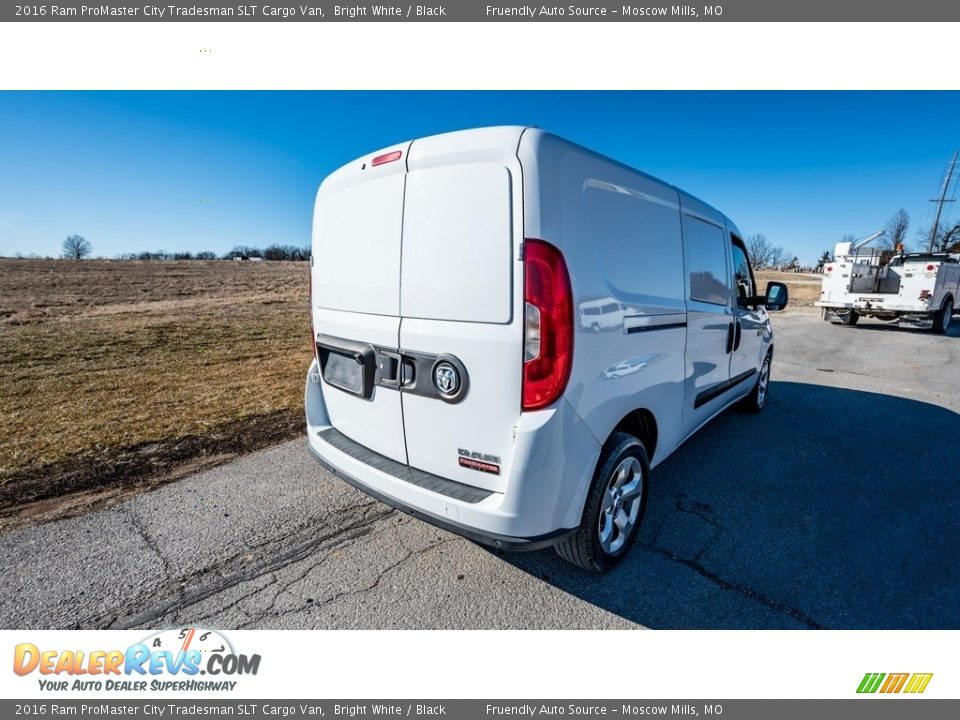 2016 Ram ProMaster City Tradesman SLT Cargo Van Bright White / Black Photo #4