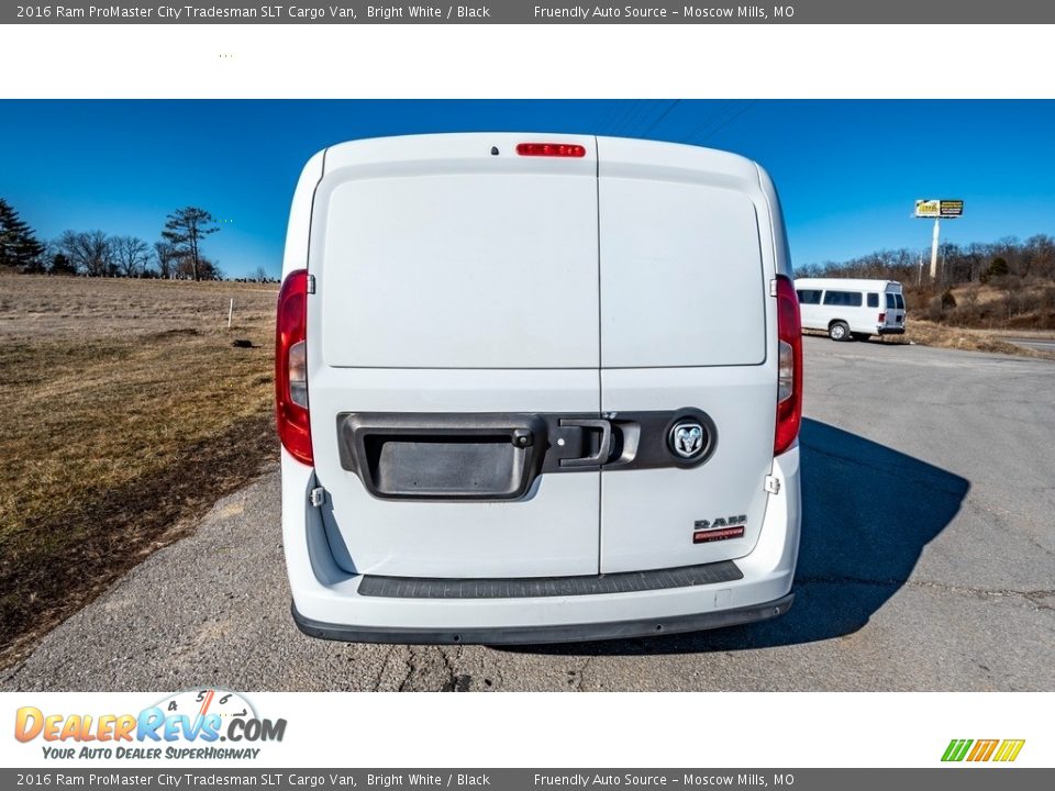 2016 Ram ProMaster City Tradesman SLT Cargo Van Bright White / Black Photo #5