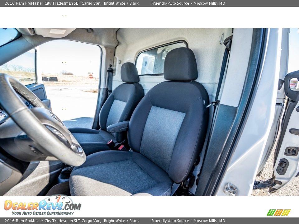 Front Seat of 2016 Ram ProMaster City Tradesman SLT Cargo Van Photo #17