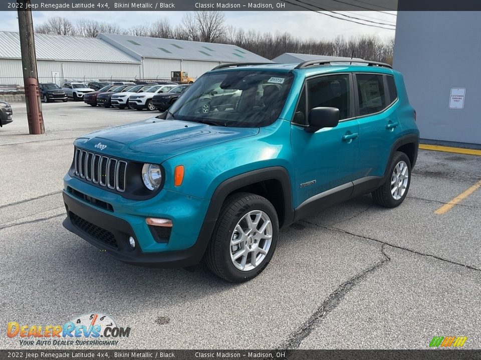 2022 Jeep Renegade Latitude 4x4 Bikini Metallic / Black Photo #7