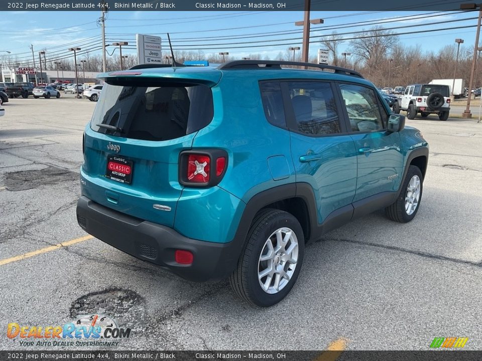 2022 Jeep Renegade Latitude 4x4 Bikini Metallic / Black Photo #8