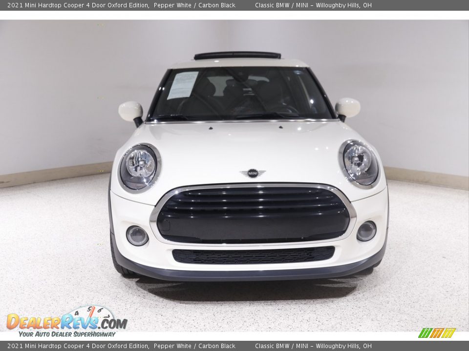 2021 Mini Hardtop Cooper 4 Door Oxford Edition Pepper White / Carbon Black Photo #2