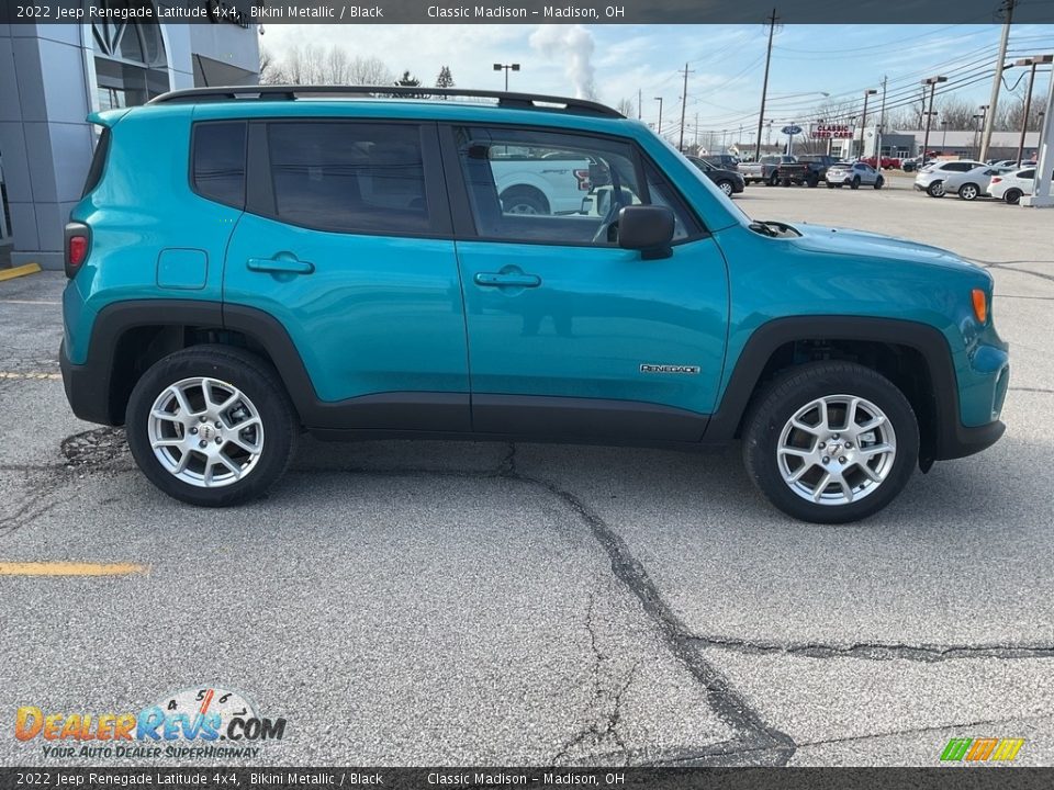 2022 Jeep Renegade Latitude 4x4 Bikini Metallic / Black Photo #9
