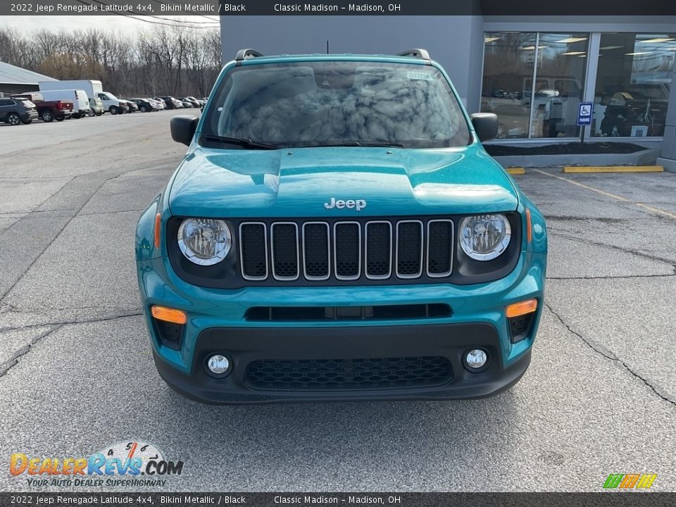 2022 Jeep Renegade Latitude 4x4 Bikini Metallic / Black Photo #10