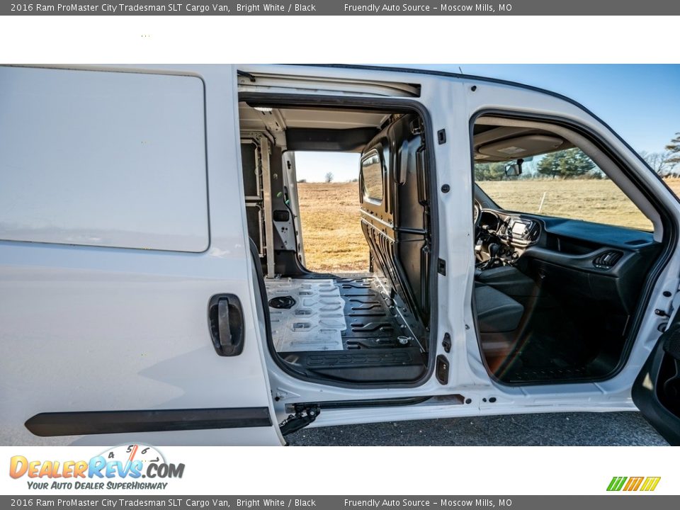 2016 Ram ProMaster City Tradesman SLT Cargo Van Bright White / Black Photo #24