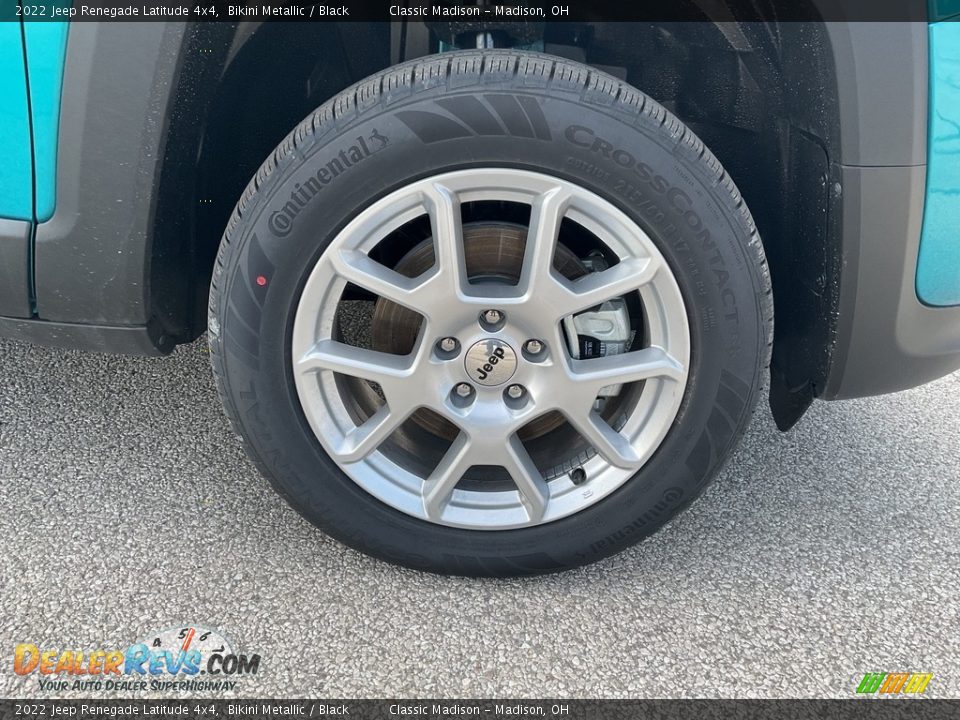 2022 Jeep Renegade Latitude 4x4 Bikini Metallic / Black Photo #13