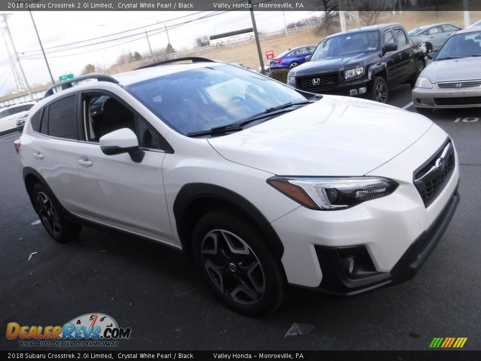 2018 Subaru Crosstrek 2.0i Limited Crystal White Pearl / Black Photo #6