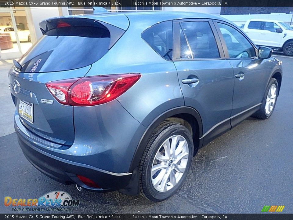 2015 Mazda CX-5 Grand Touring AWD Blue Reflex mica / Black Photo #2