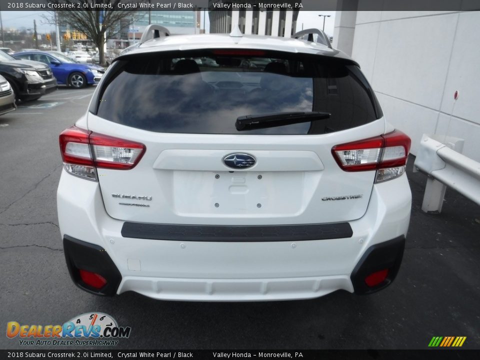 2018 Subaru Crosstrek 2.0i Limited Crystal White Pearl / Black Photo #8