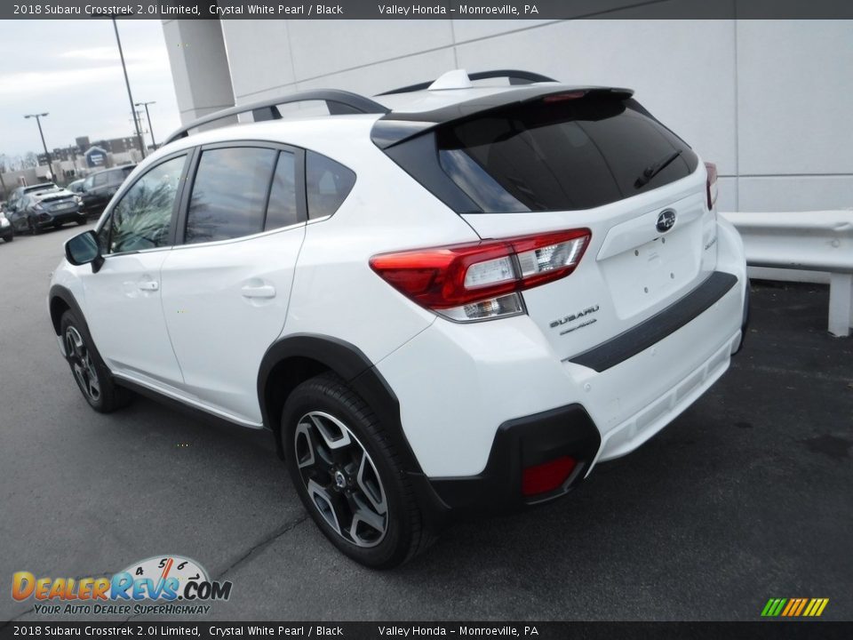 2018 Subaru Crosstrek 2.0i Limited Crystal White Pearl / Black Photo #9