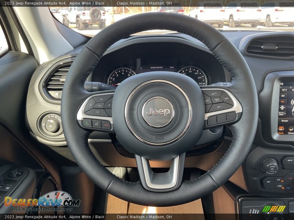 2023 Jeep Renegade Altitude 4x4 Steering Wheel Photo #5