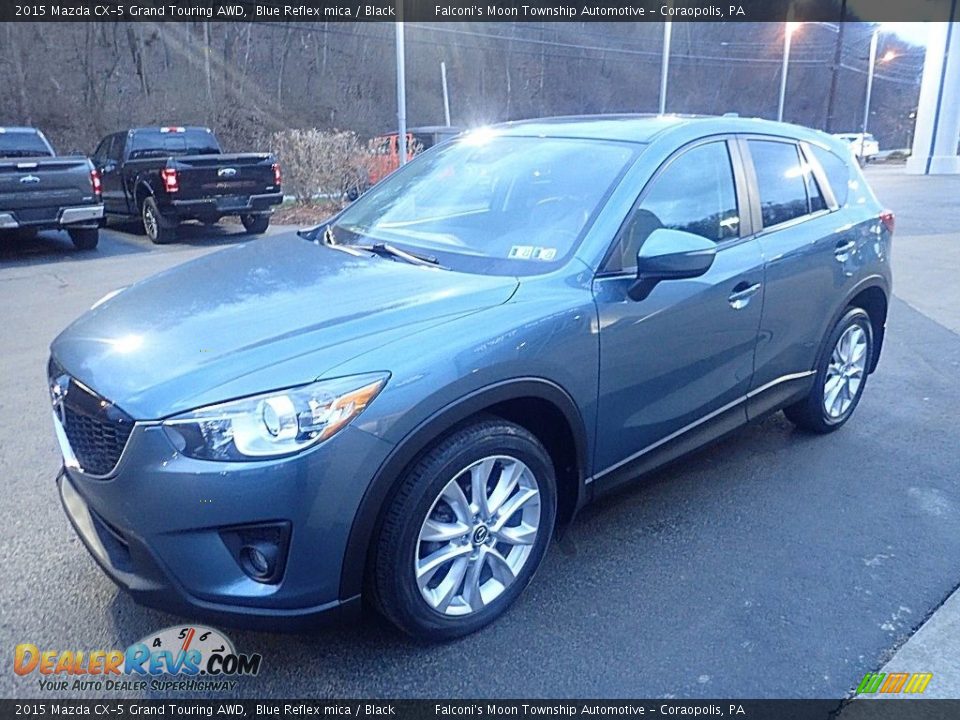 Front 3/4 View of 2015 Mazda CX-5 Grand Touring AWD Photo #7