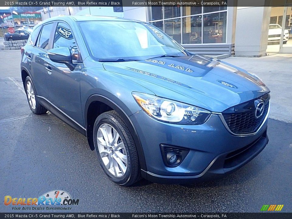 Blue Reflex mica 2015 Mazda CX-5 Grand Touring AWD Photo #9