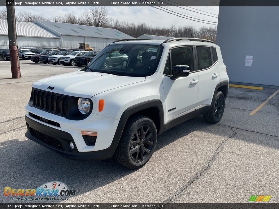 2023 Jeep Renegade Altitude 4x4 Alpine White / Black Photo #9