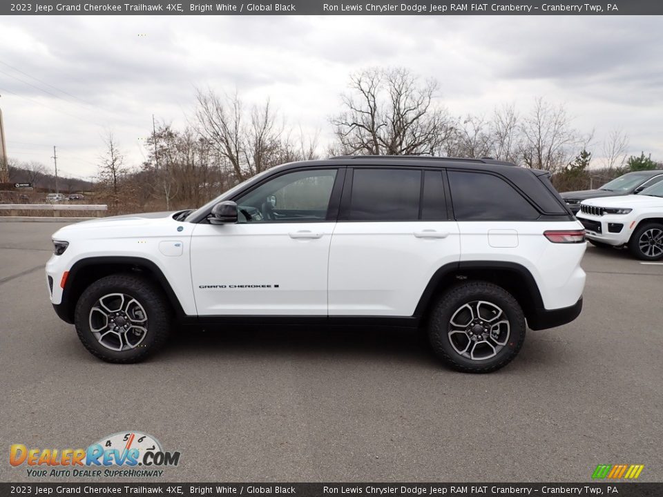 Bright White 2023 Jeep Grand Cherokee Trailhawk 4XE Photo #2