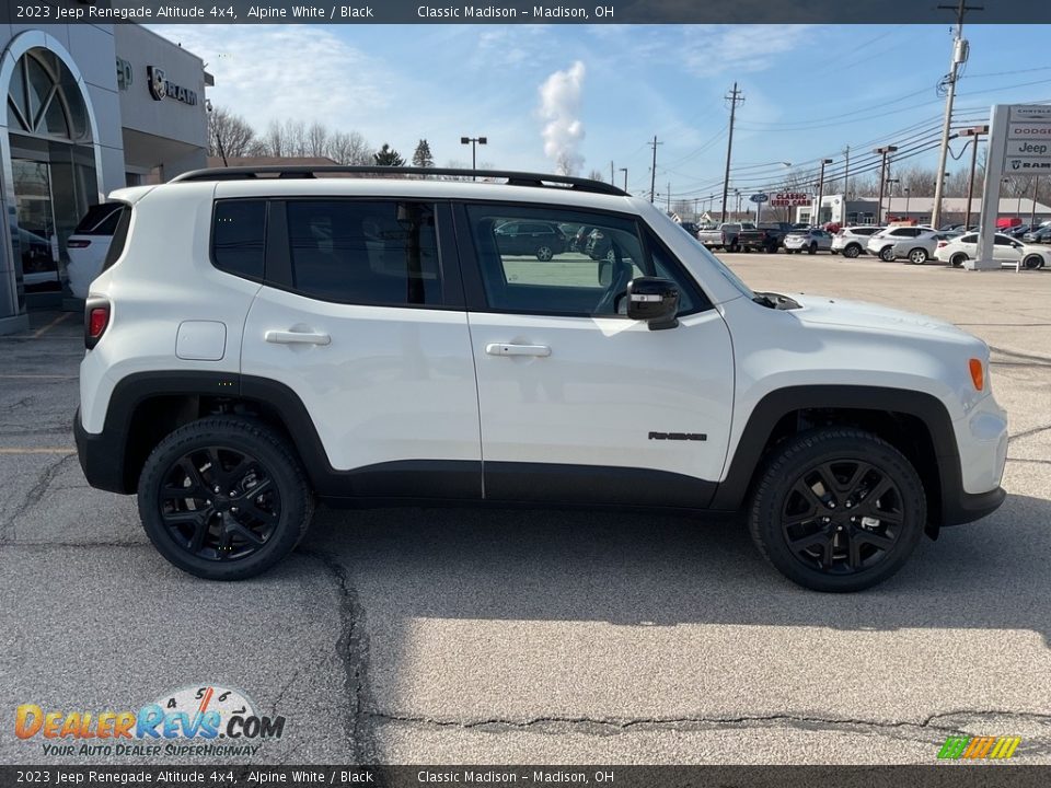 Alpine White 2023 Jeep Renegade Altitude 4x4 Photo #11