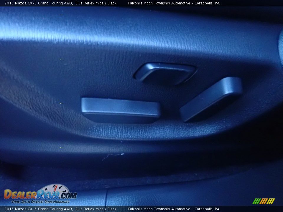2015 Mazda CX-5 Grand Touring AWD Blue Reflex mica / Black Photo #22