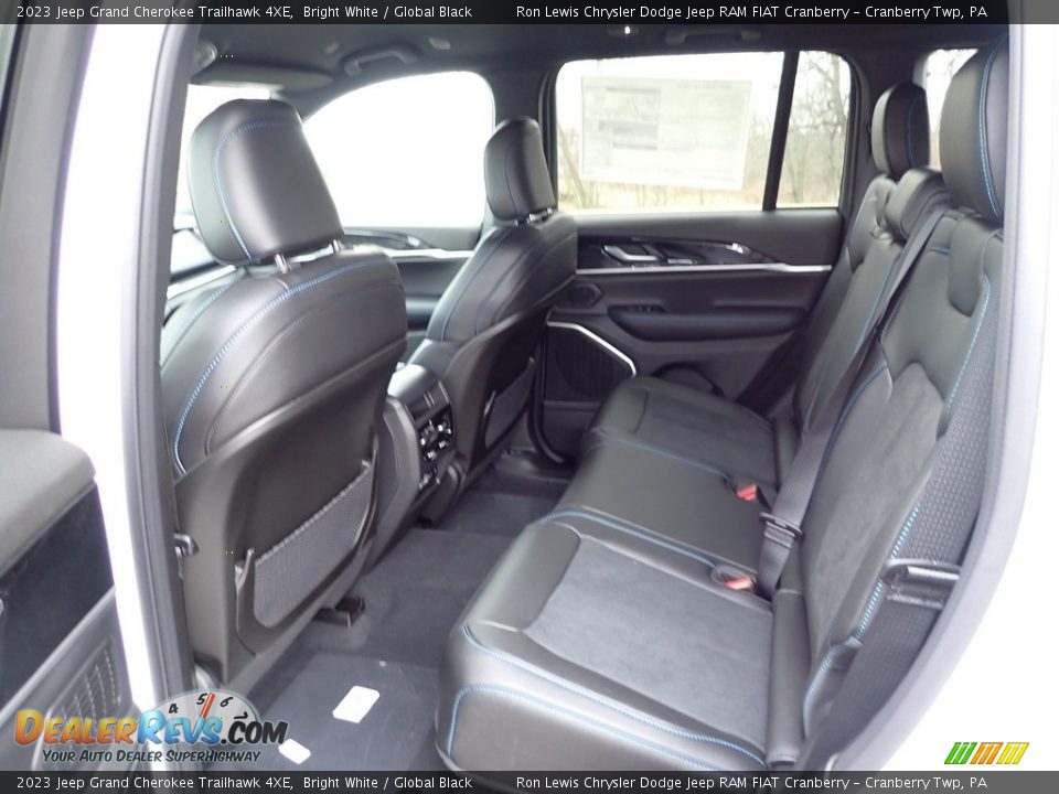 Rear Seat of 2023 Jeep Grand Cherokee Trailhawk 4XE Photo #12