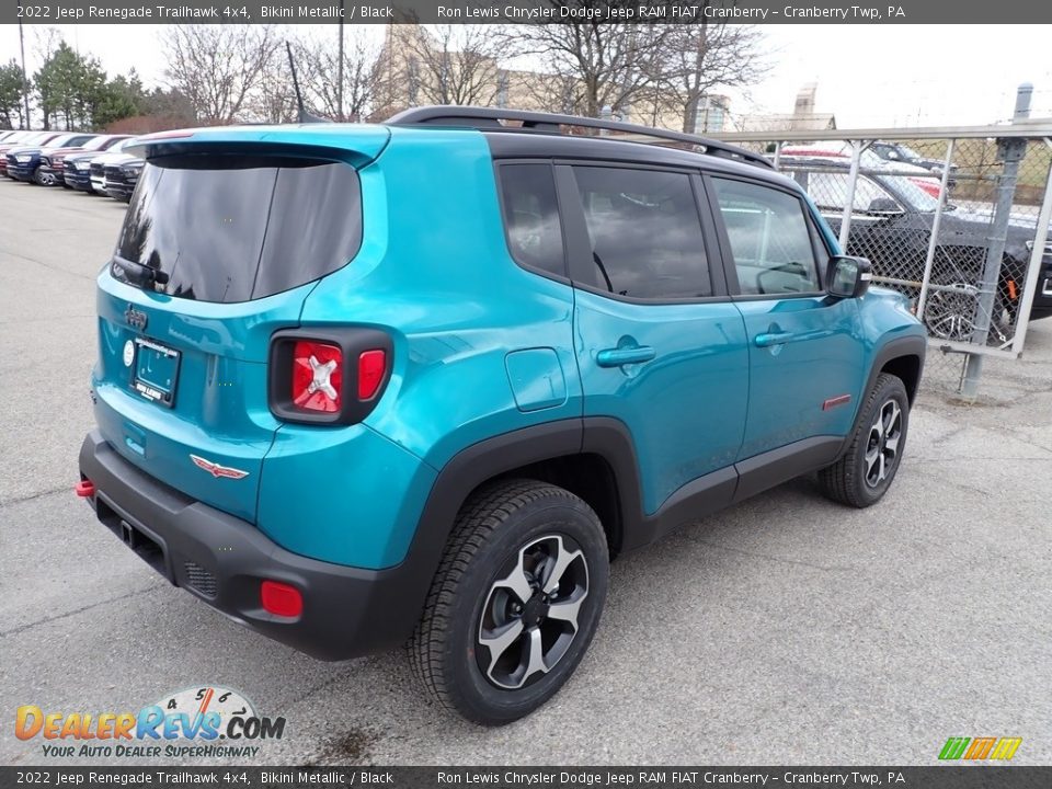 2022 Jeep Renegade Trailhawk 4x4 Bikini Metallic / Black Photo #5