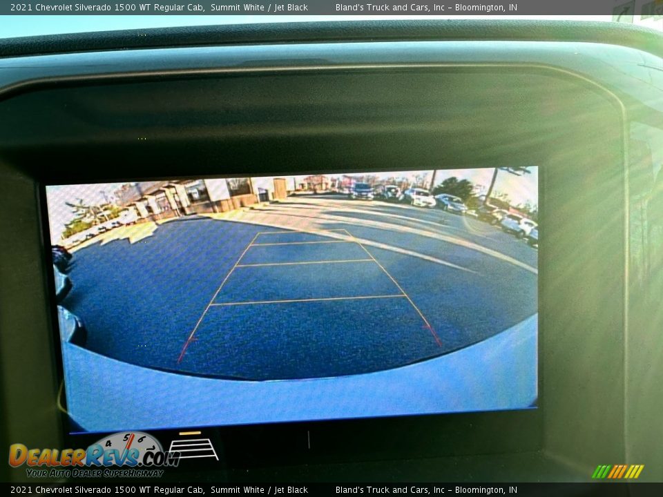 2021 Chevrolet Silverado 1500 WT Regular Cab Summit White / Jet Black Photo #9