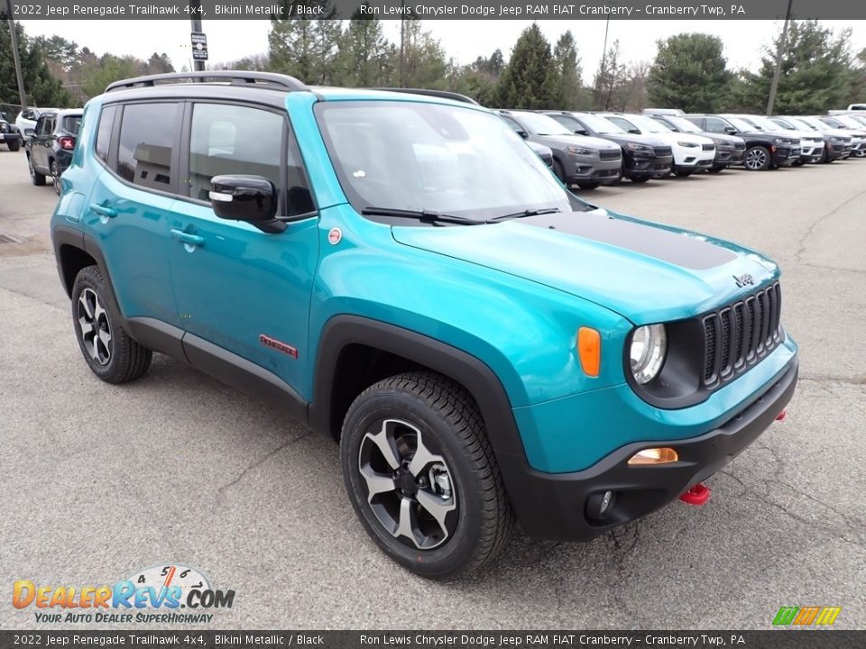 2022 Jeep Renegade Trailhawk 4x4 Bikini Metallic / Black Photo #7