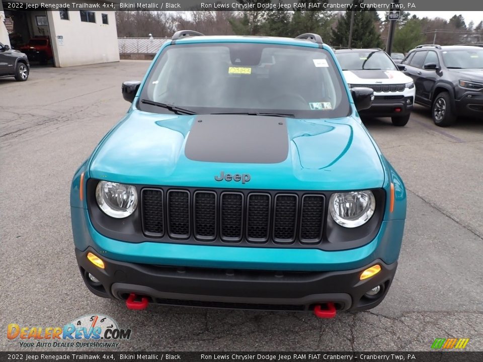 2022 Jeep Renegade Trailhawk 4x4 Bikini Metallic / Black Photo #8