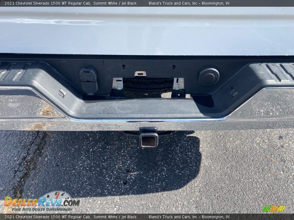 2021 Chevrolet Silverado 1500 WT Regular Cab Summit White / Jet Black Photo #5