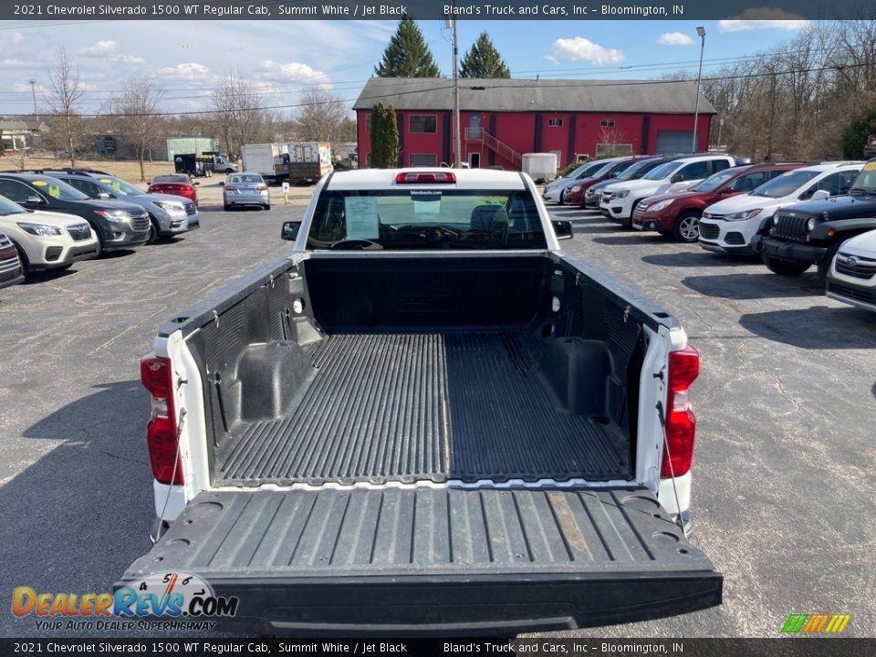 2021 Chevrolet Silverado 1500 WT Regular Cab Summit White / Jet Black Photo #7